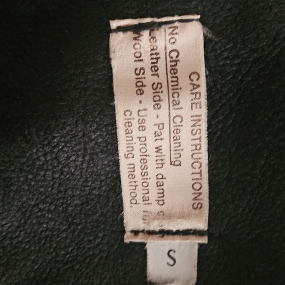 Womens Leather Coat - Picture 7 of 7